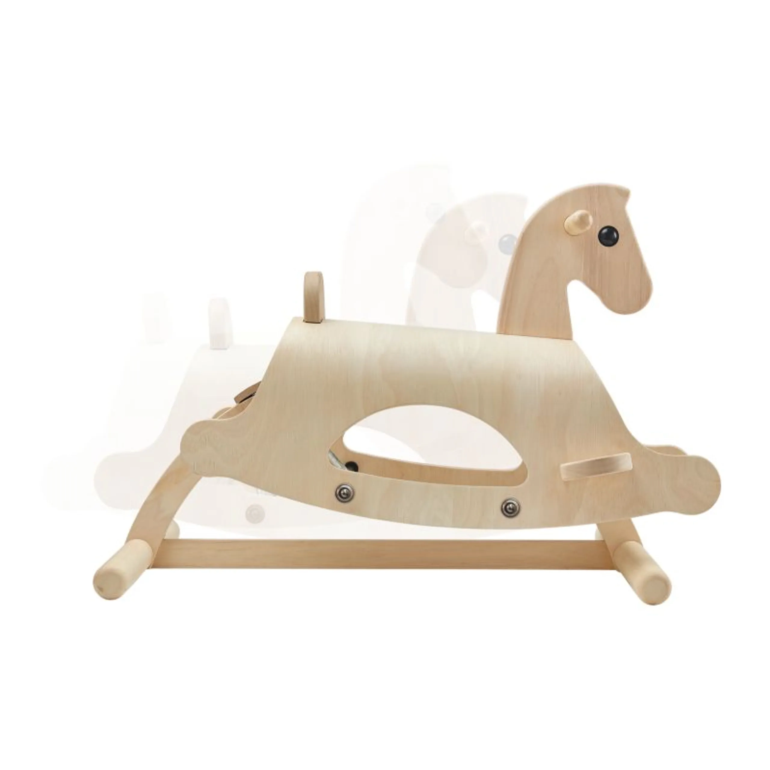 Lusitano - Rocking Saddle Wooden