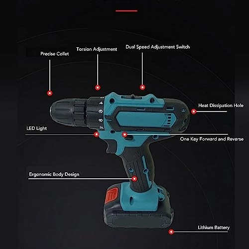 Cordless Drill - 1500mAh 21V