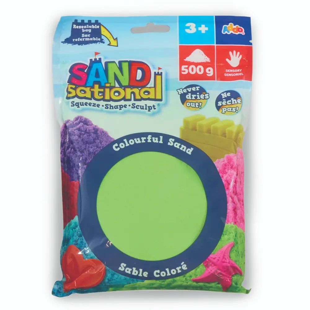 Sandsational Sand Bucket - 500g 6 Pieces