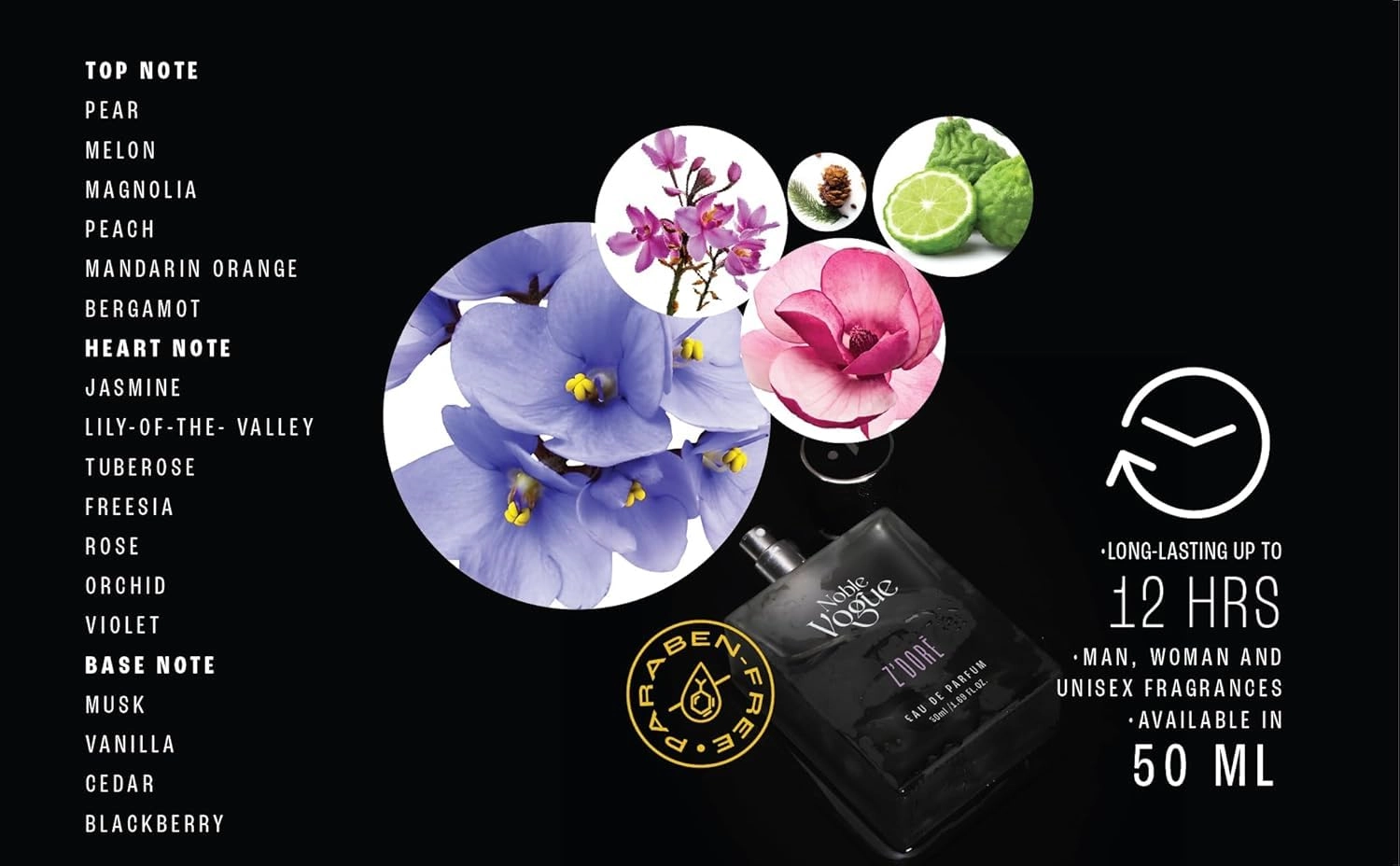 Z'dore Eau de Parfum - 50ml