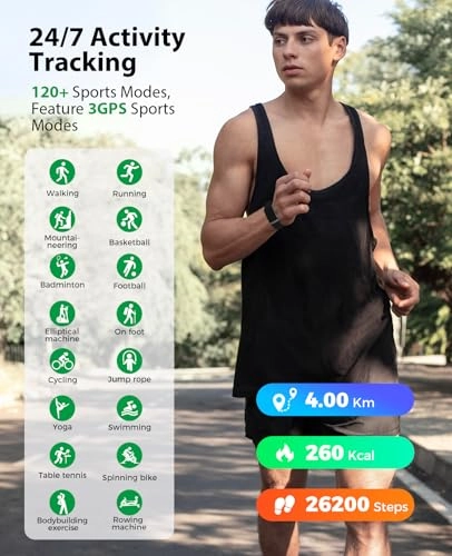 Smart Bracelet - 24H Sleep Tracker 170+ Sport Modes