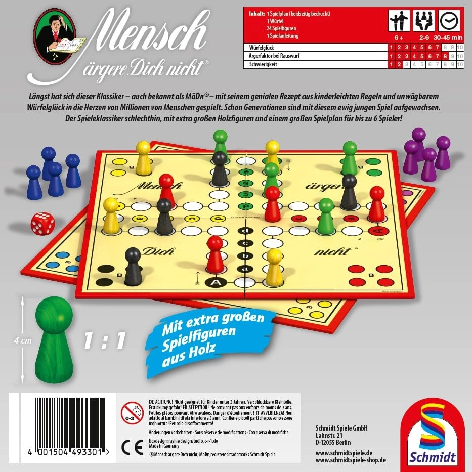 Mensch ärgere Dich Nicht: Classic Line (German)