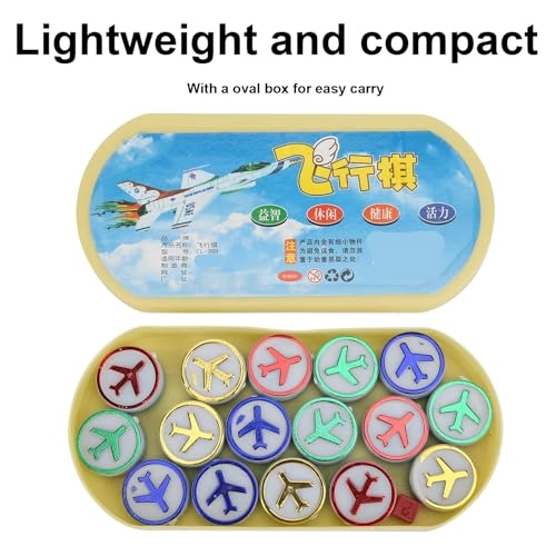 Flying Chess - Plastic Oval Box