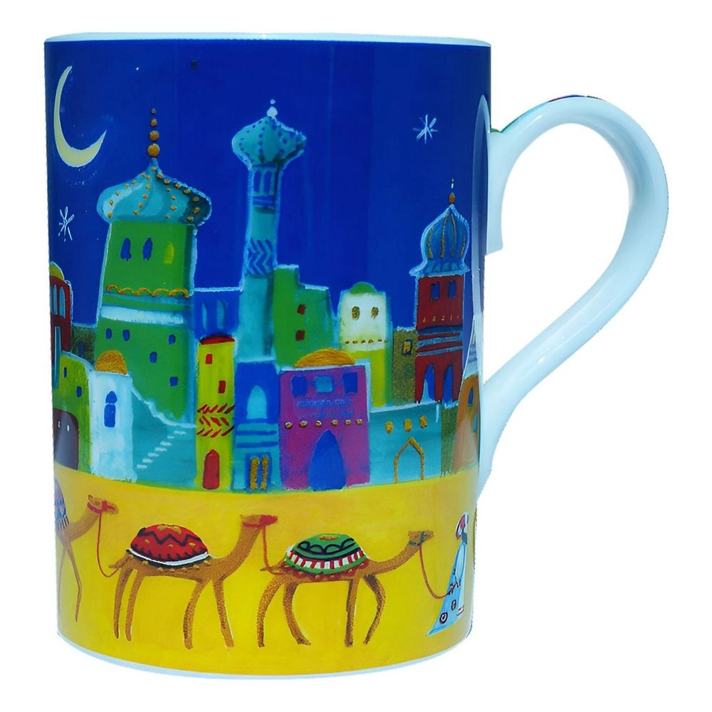 CAMEL COMPANY One Thousand & One Nights Mug - Hand Painted
