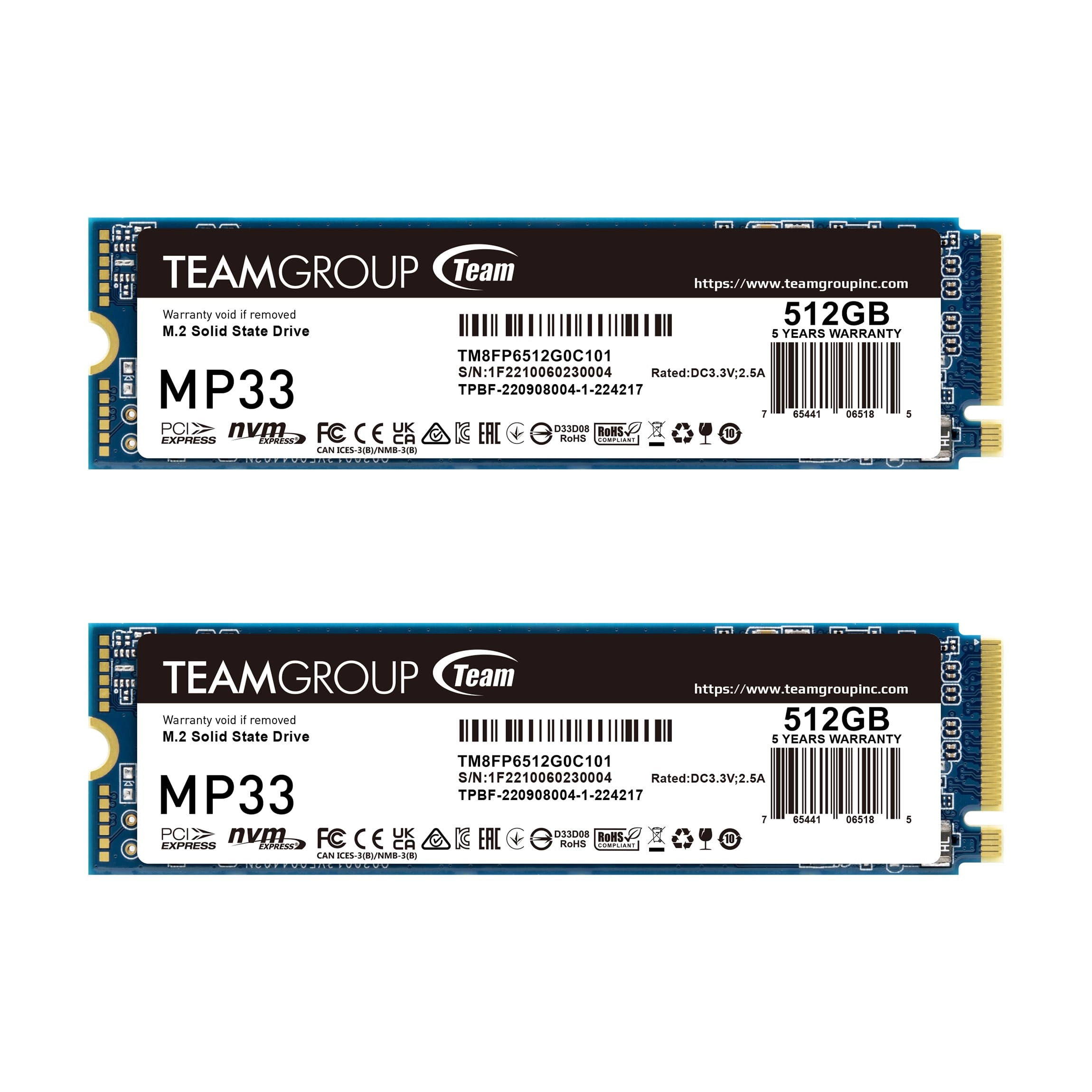 Team Group MP33 - 512GB M.2 2280