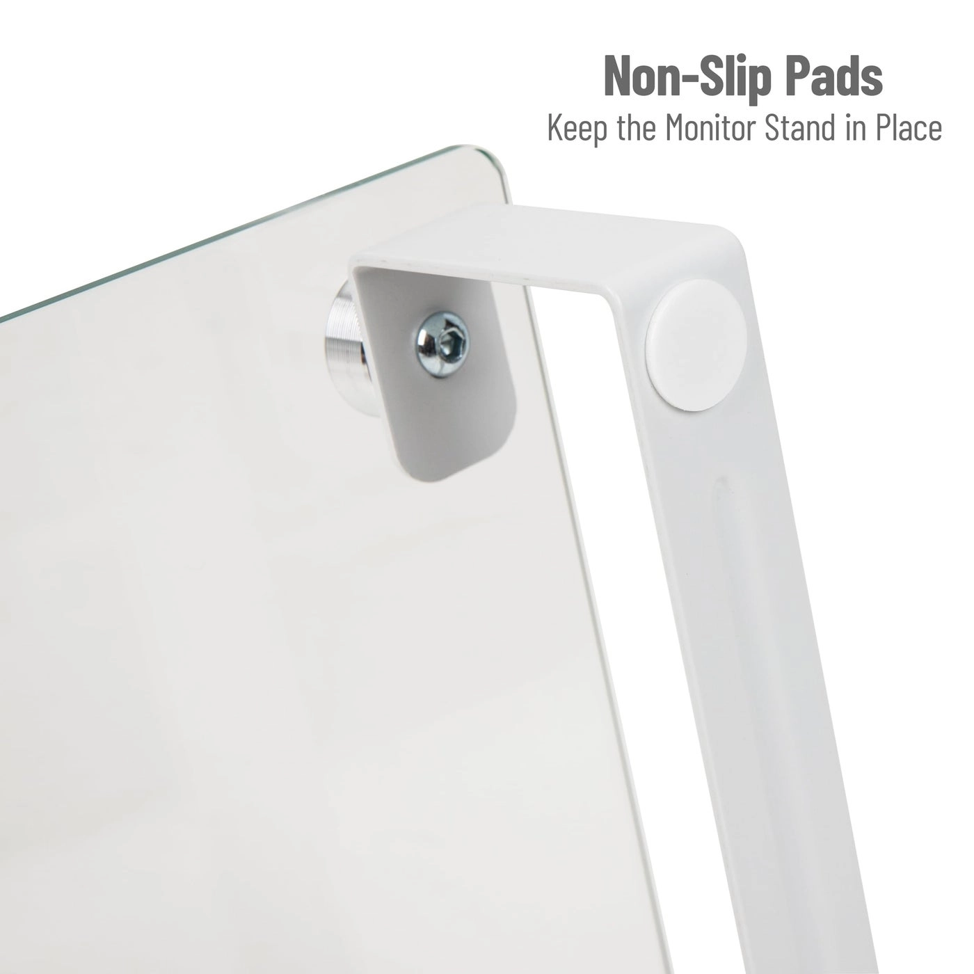 Monitor Stand - Glass 22"L x 8.25"W x 3"H