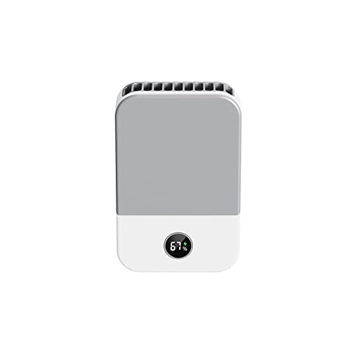 Hanging Neck Fan - Small Portable White 1-3 hours