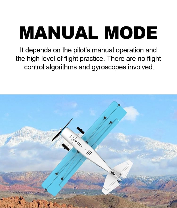 QIDI560 - 3D RC Plane Blue