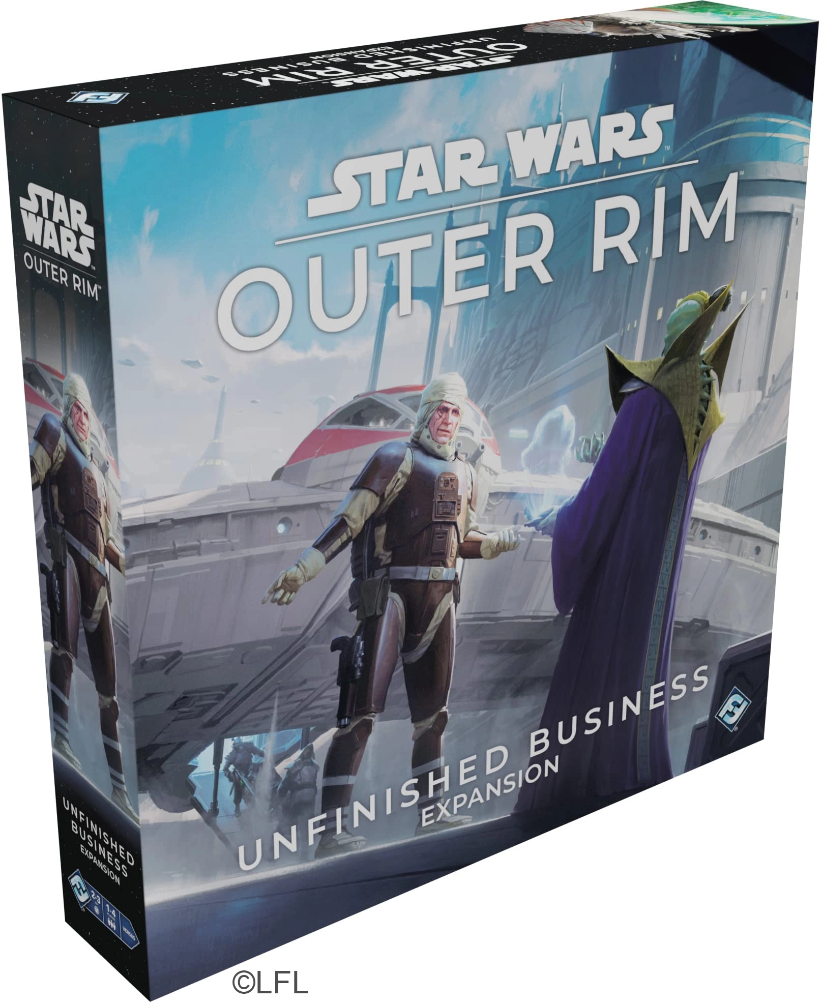 Asmodee Star Wars Outer Rim: Unfinished Business Expansion