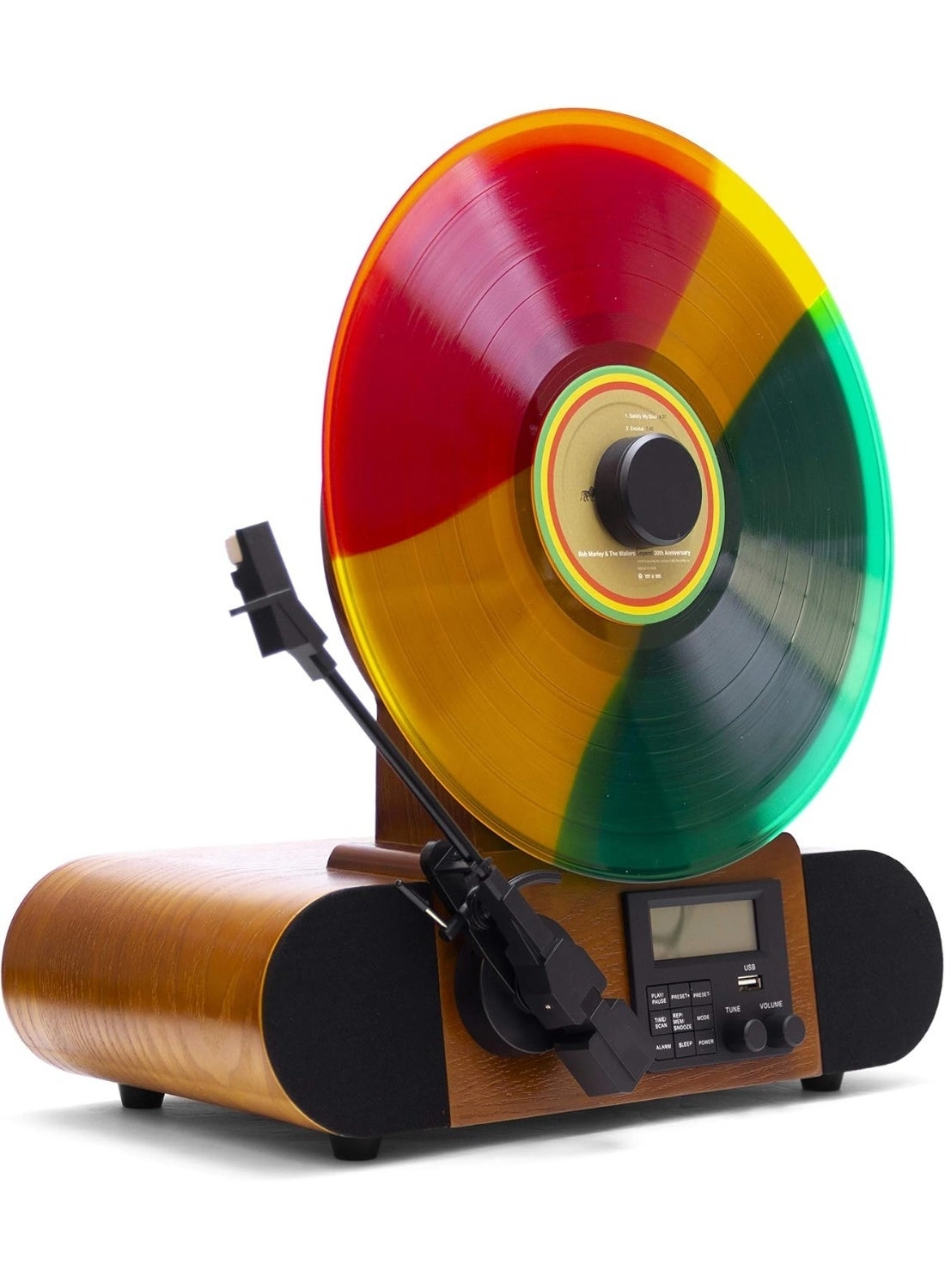 Fuse Vert - Vertical Vinyl Record Player FM Radio Bluetooth