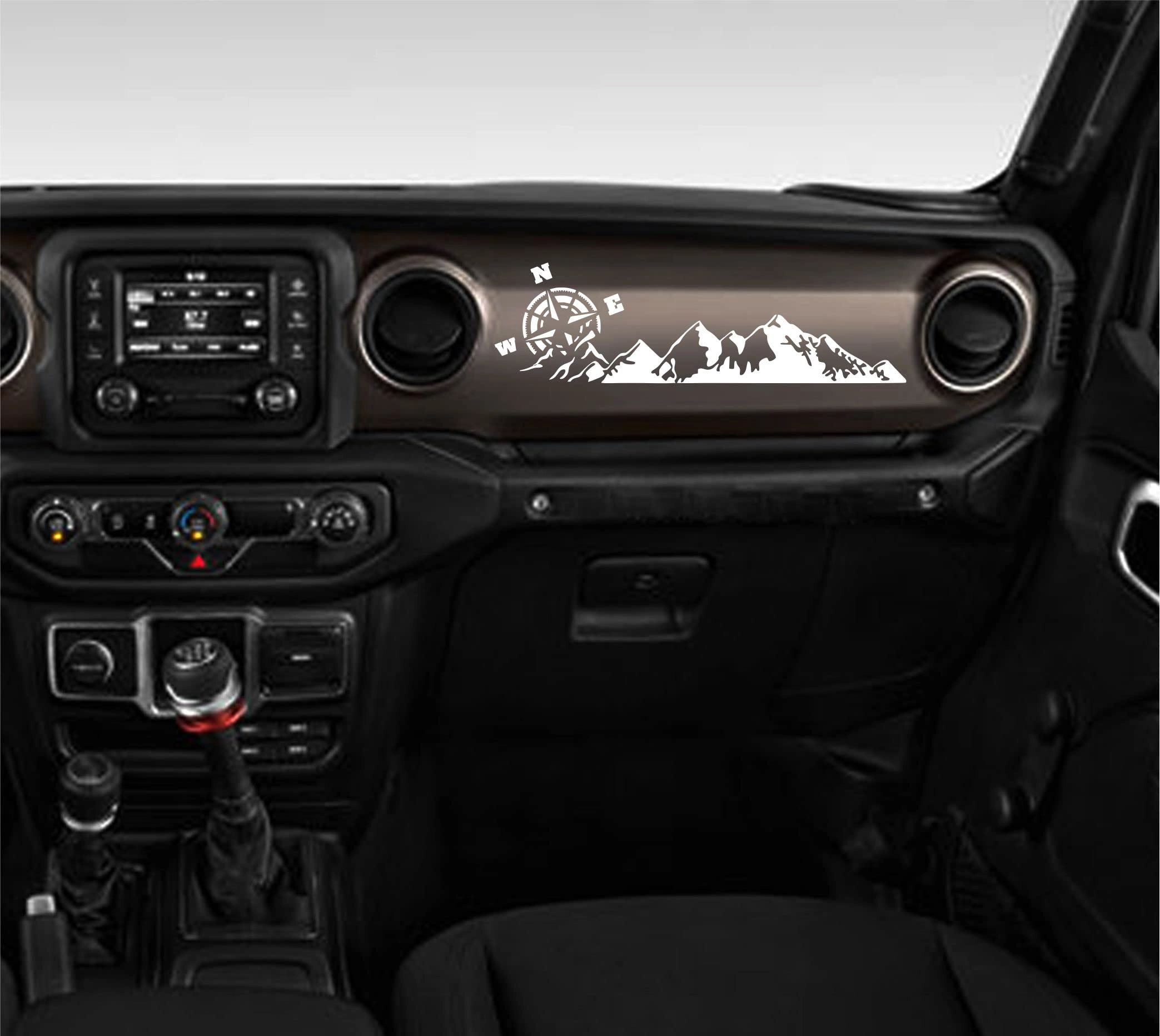 Car Dashboard Stickers