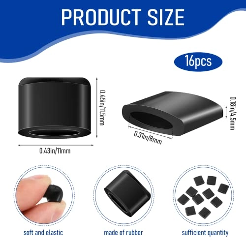 Air Fryer Rubber Bumpers - silicone 16 Pcs