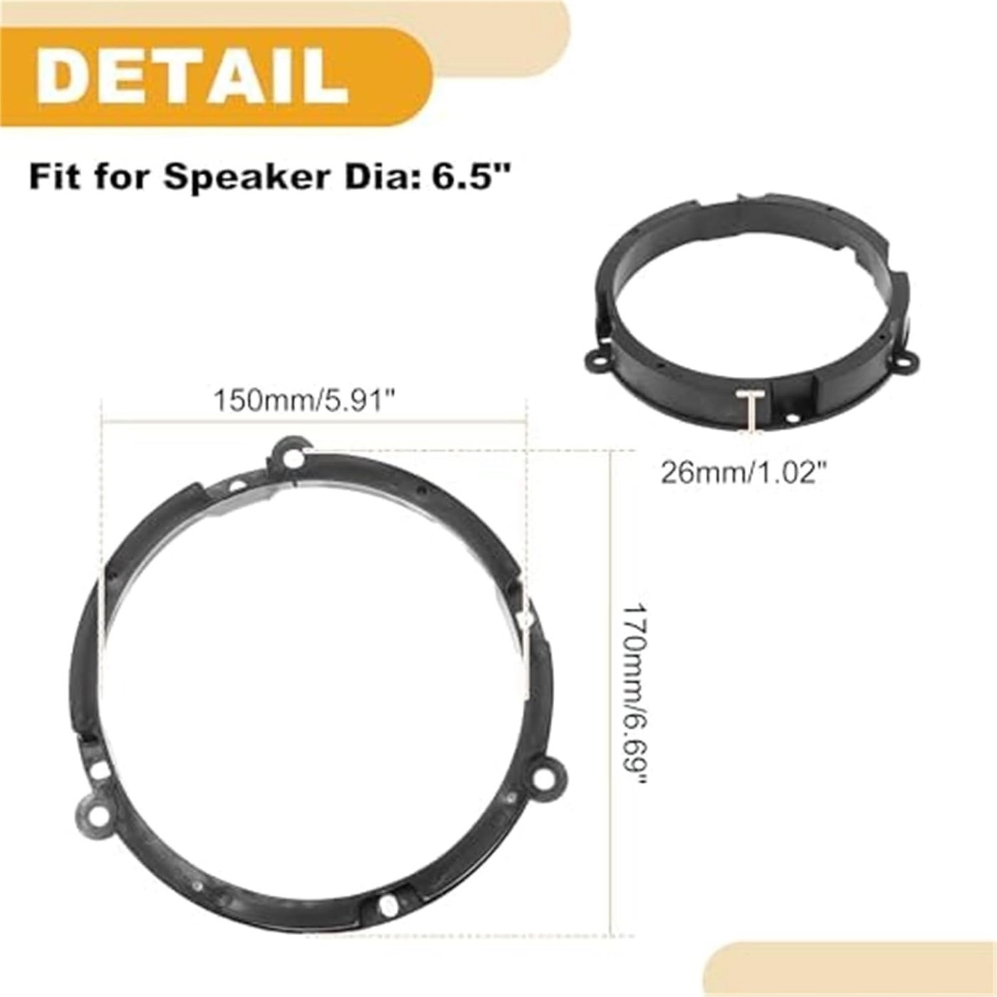 Speaker Spacer Ring - Volkswagen Santana 2013-2024
