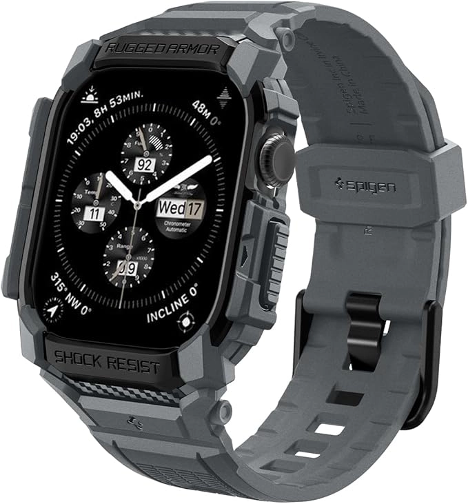 Rugged Armor Pro Case with Band for Apple Watch Series 10 - 46mm