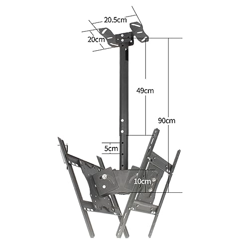 Ceiling TV Mount Bracket - 45kg 20-32 inches