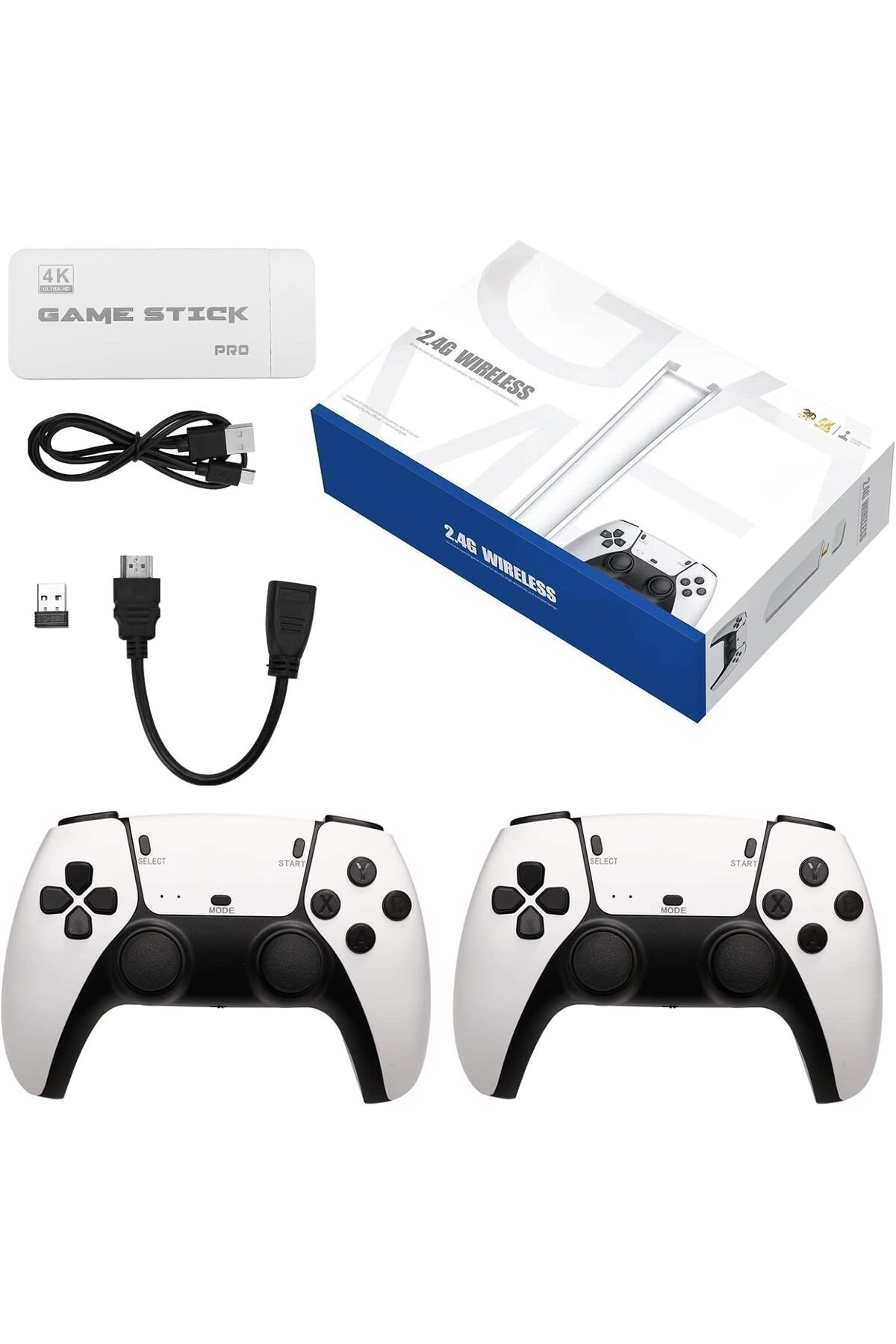 ZOOMEE STORE DWH Retro Gaming Console - 1080p HD Plug & Play 2-Player