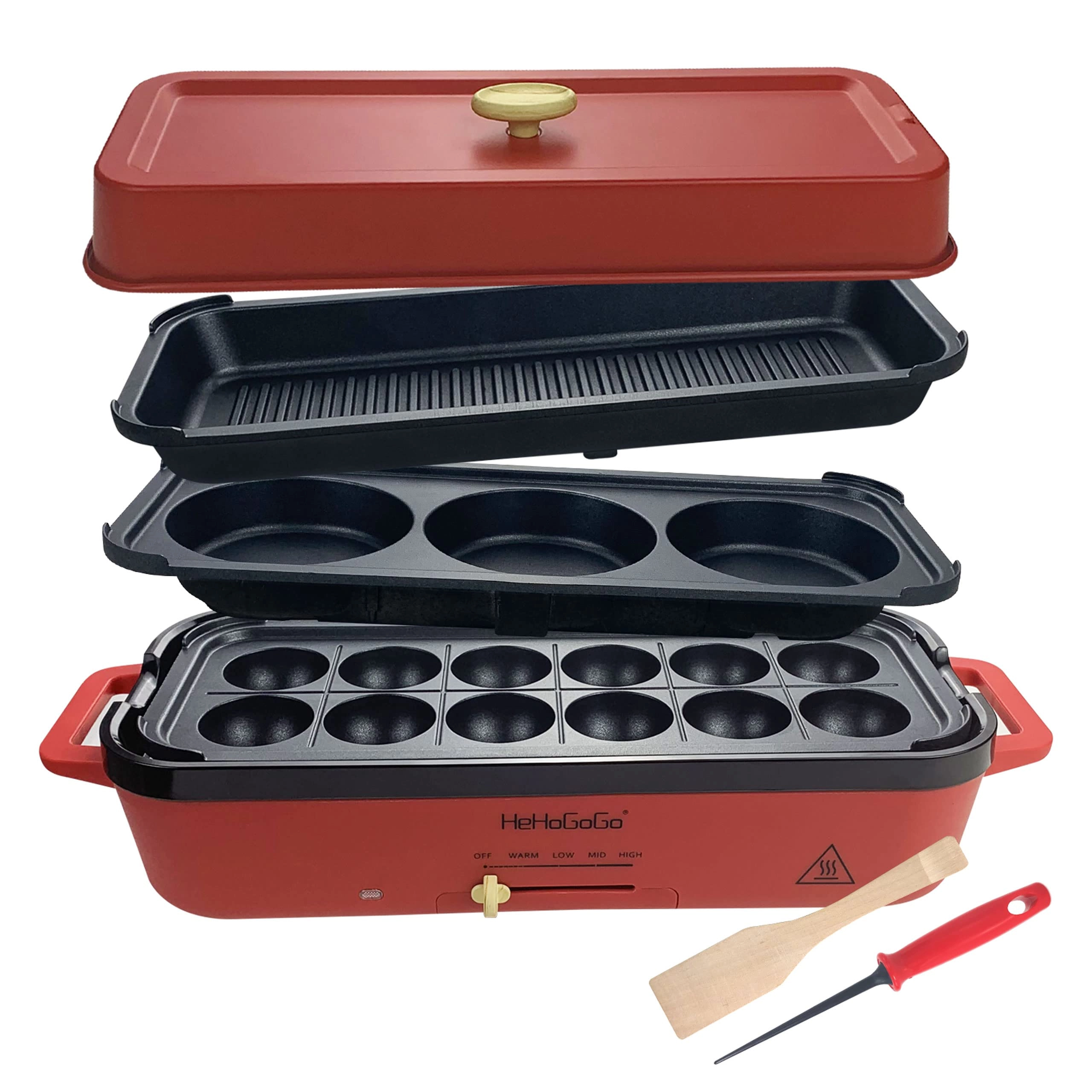 HeHoGoGo Multifunctional Electric Griddle