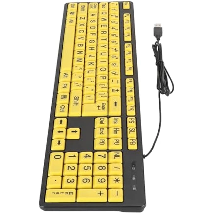 LARGE PRINT BACKLIT KEYBOARD
