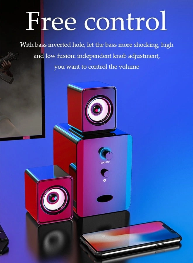 Computer speaker - three piece set Bluetooth