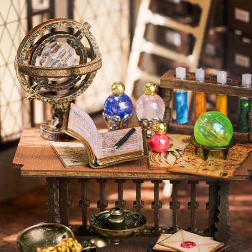 DIY Miniature House Kit - Magic Workshop 1:24