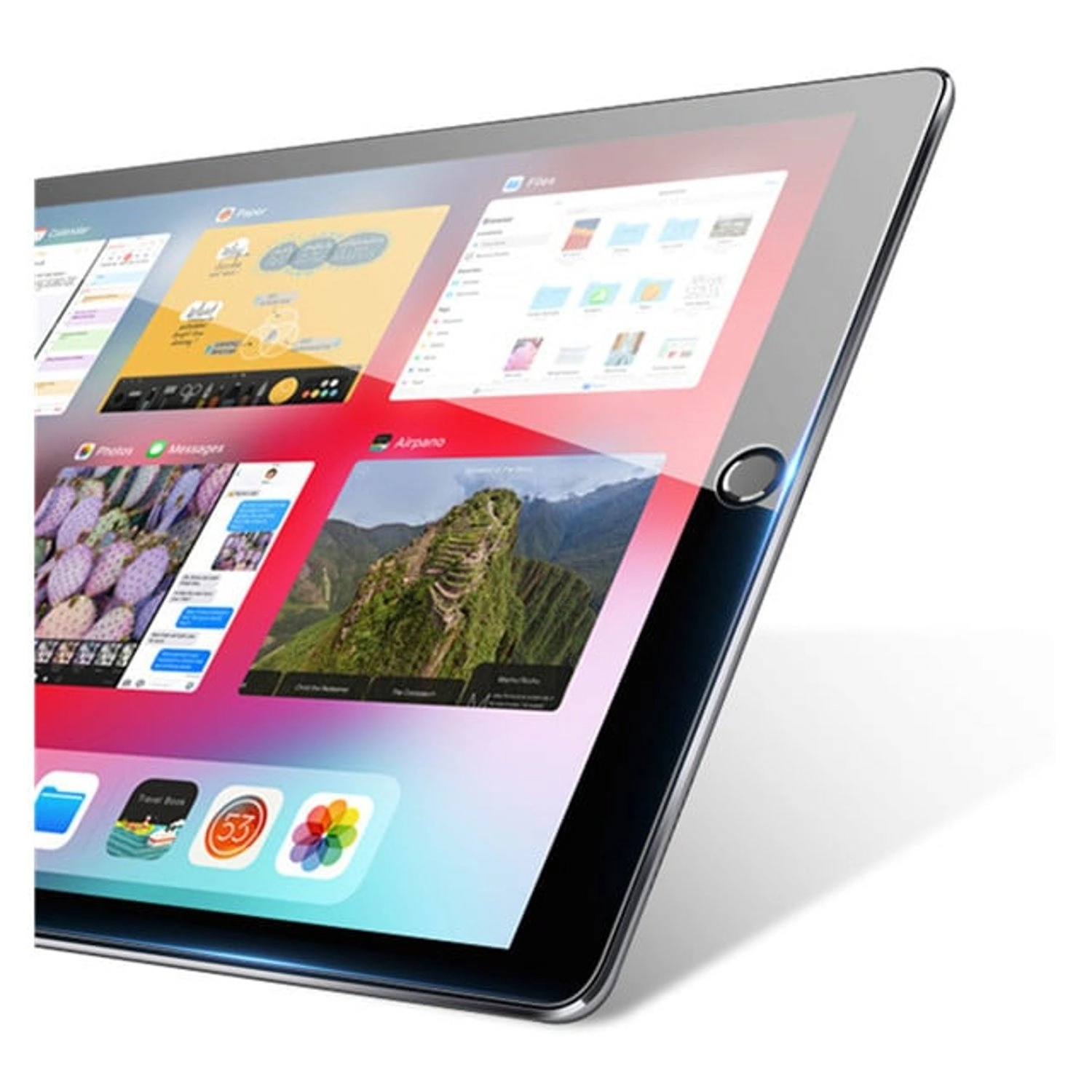 Case with Tempered Glass and Pen Holder for iPad Air 3 (2019)