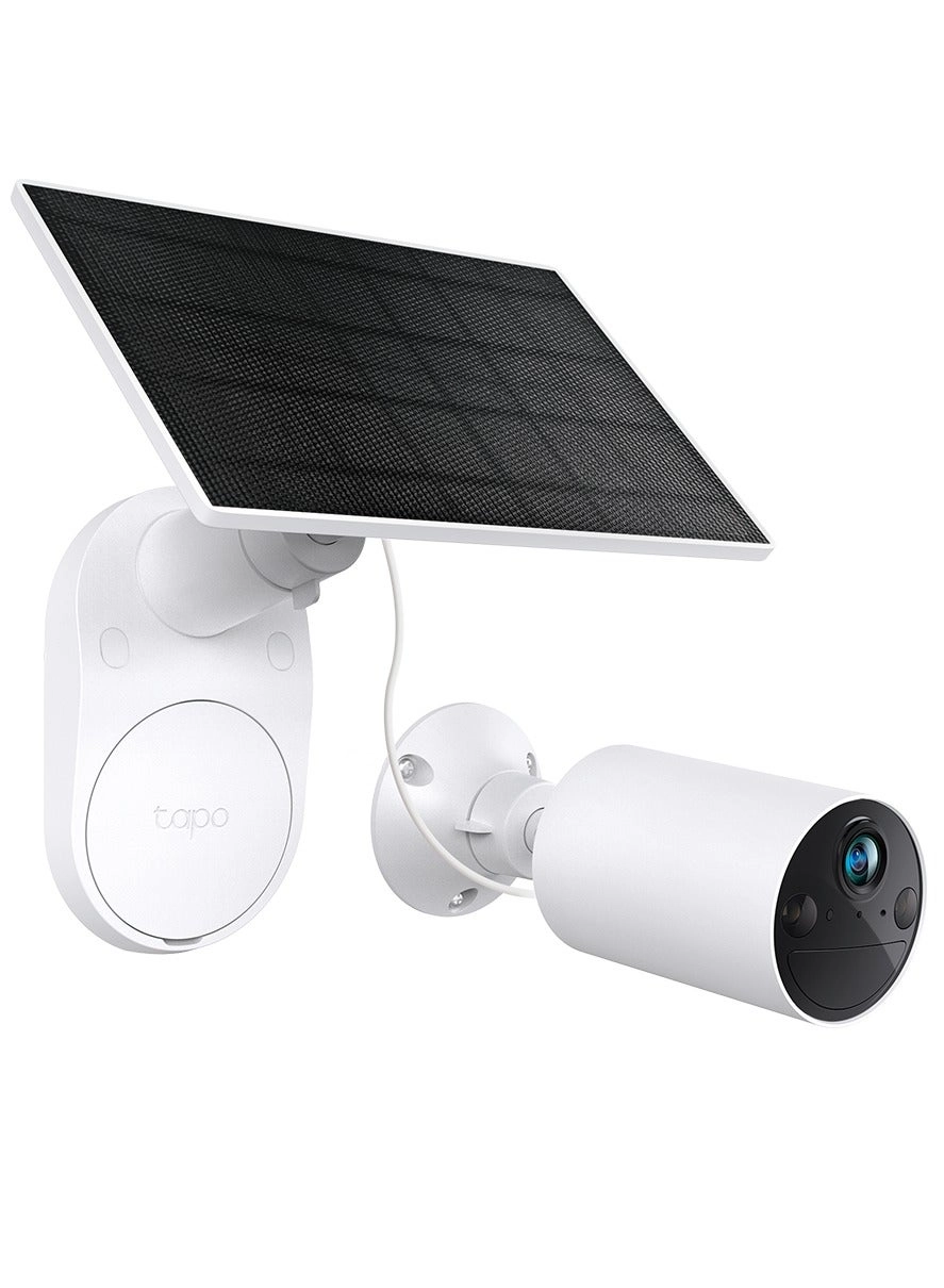 Solar Panel - Solar-Powered + Security Camera 2K - 3MP