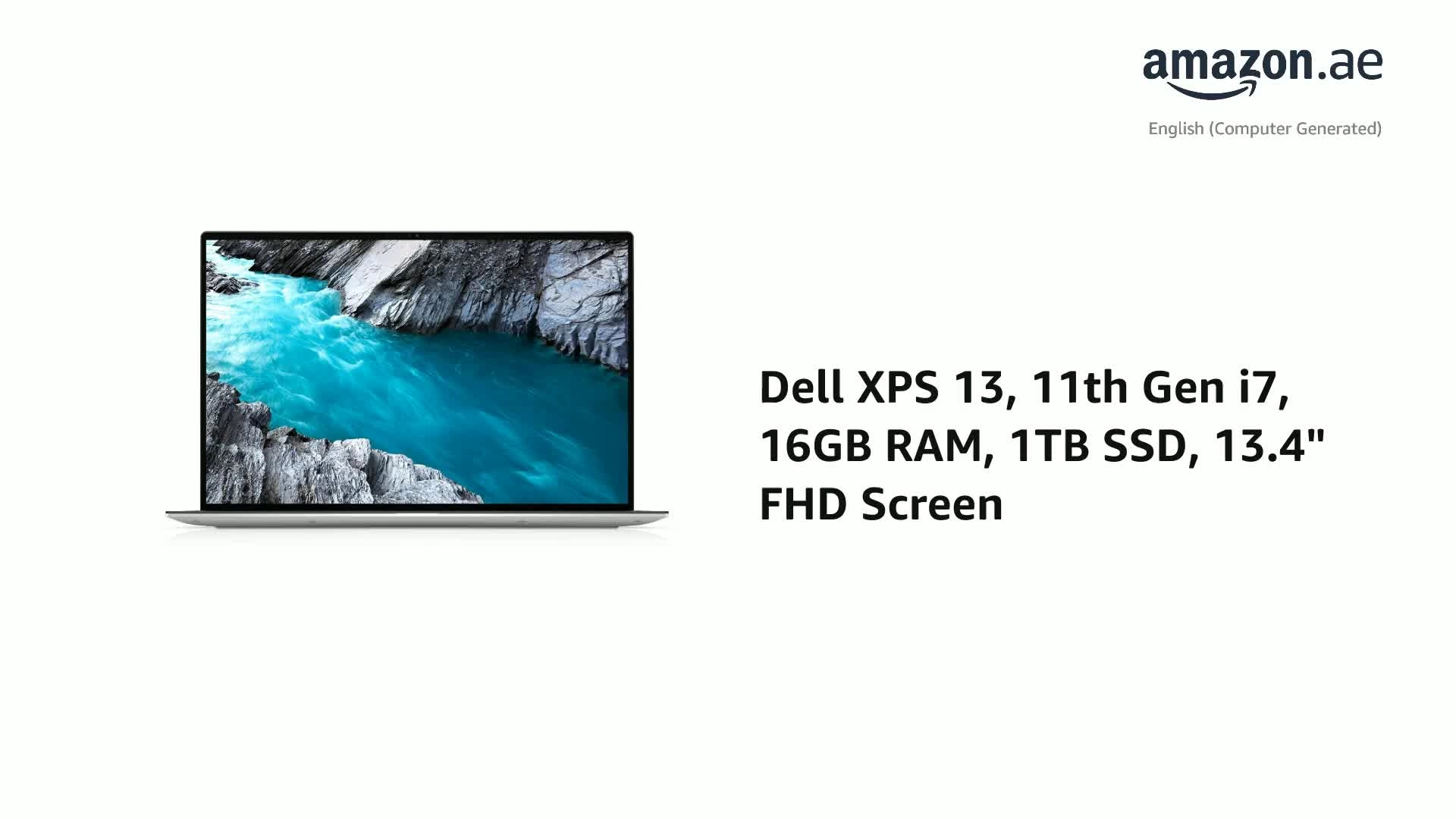 XPS 13 9310 - 13.4'' Core i7 16GB DDR4 1TB SSD