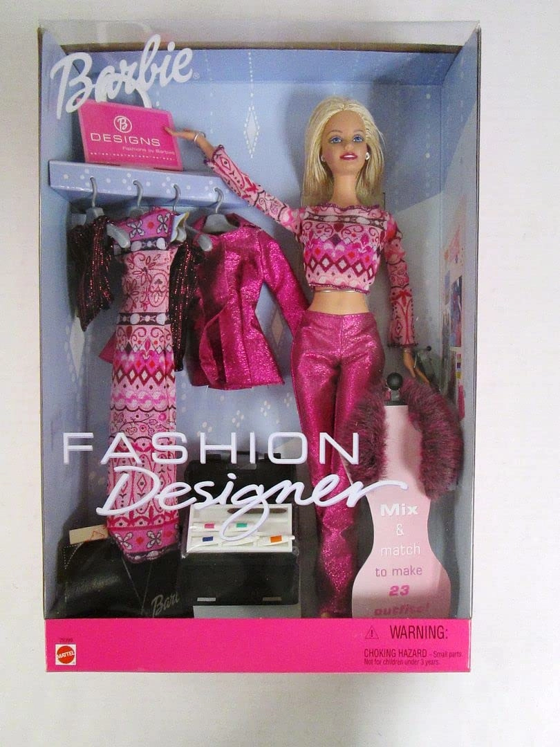 Barbie Fashion Designer - 23 outfits Pink Ages 36+