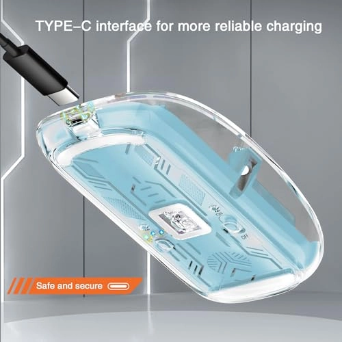 Transparent Mini Mouse - Bluetooth