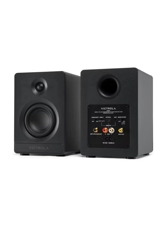 Tempo - Bluetooth Bookshelf Speakers Pair Green