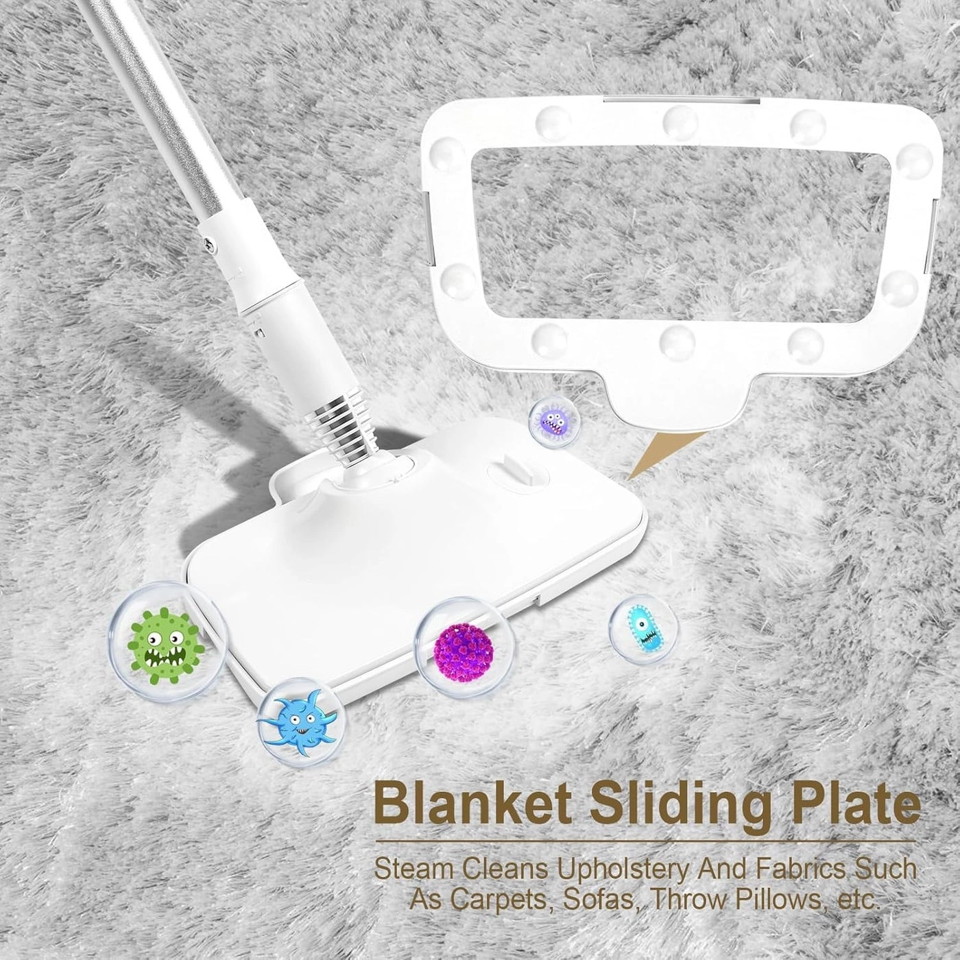 MultiFunctional Handheld Electric Steam Cleaner - 350 ml