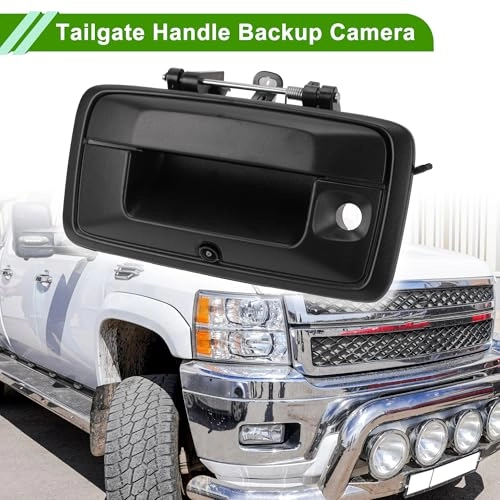 Tailgate Handle Backup Camera - Night vision Wired