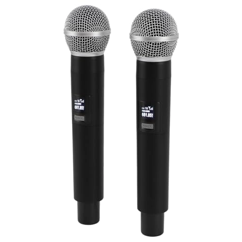 Dual Handheld VHF Wireless Microphone - 2