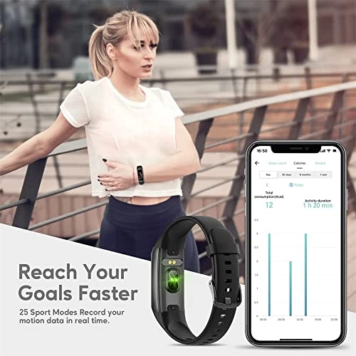 C60 - 1.1" AMOLED 24/7 Heart Rate 3ATM