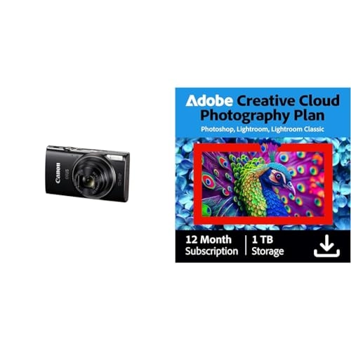 IXUS 285 HS + Creative Cloud Pro Photography Plan