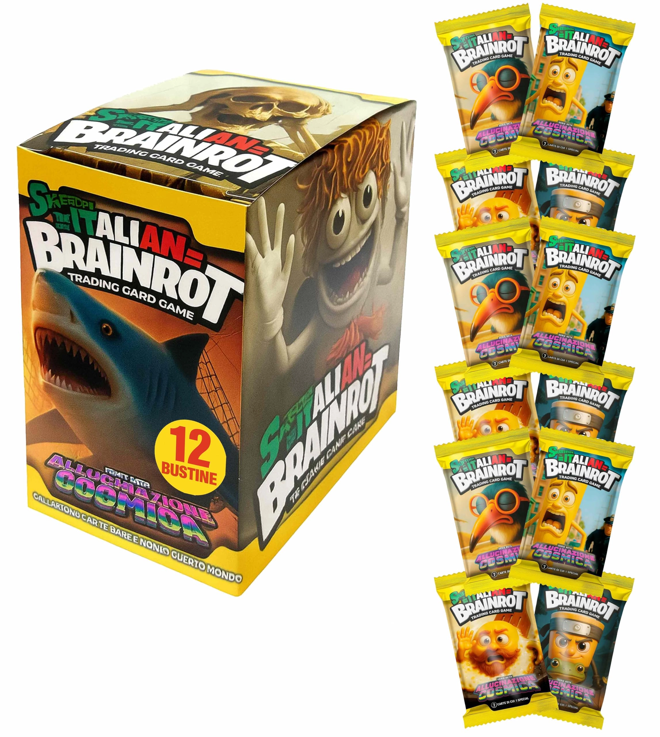 Generico Skifidol Italian Brainrot: Beta Series Cosmic Hallucination - Trading Card Game