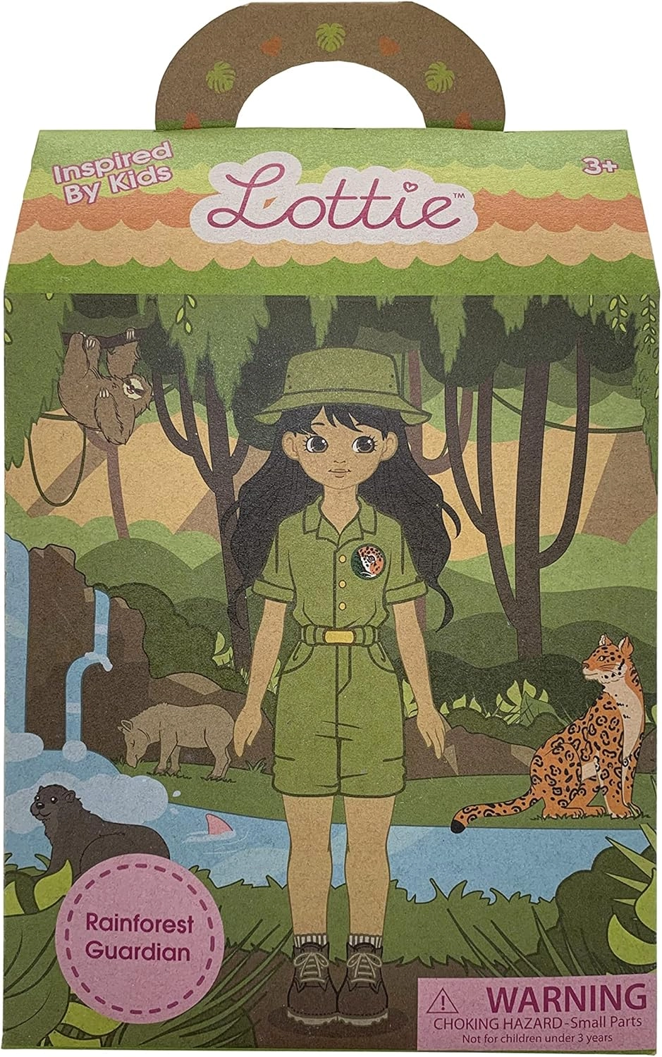 Rainforest Guardian Doll - 7.5-inch Vinyl Ages 3+
