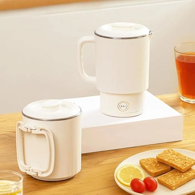 KASTWAVE Portable Collapsible Electric Kettle