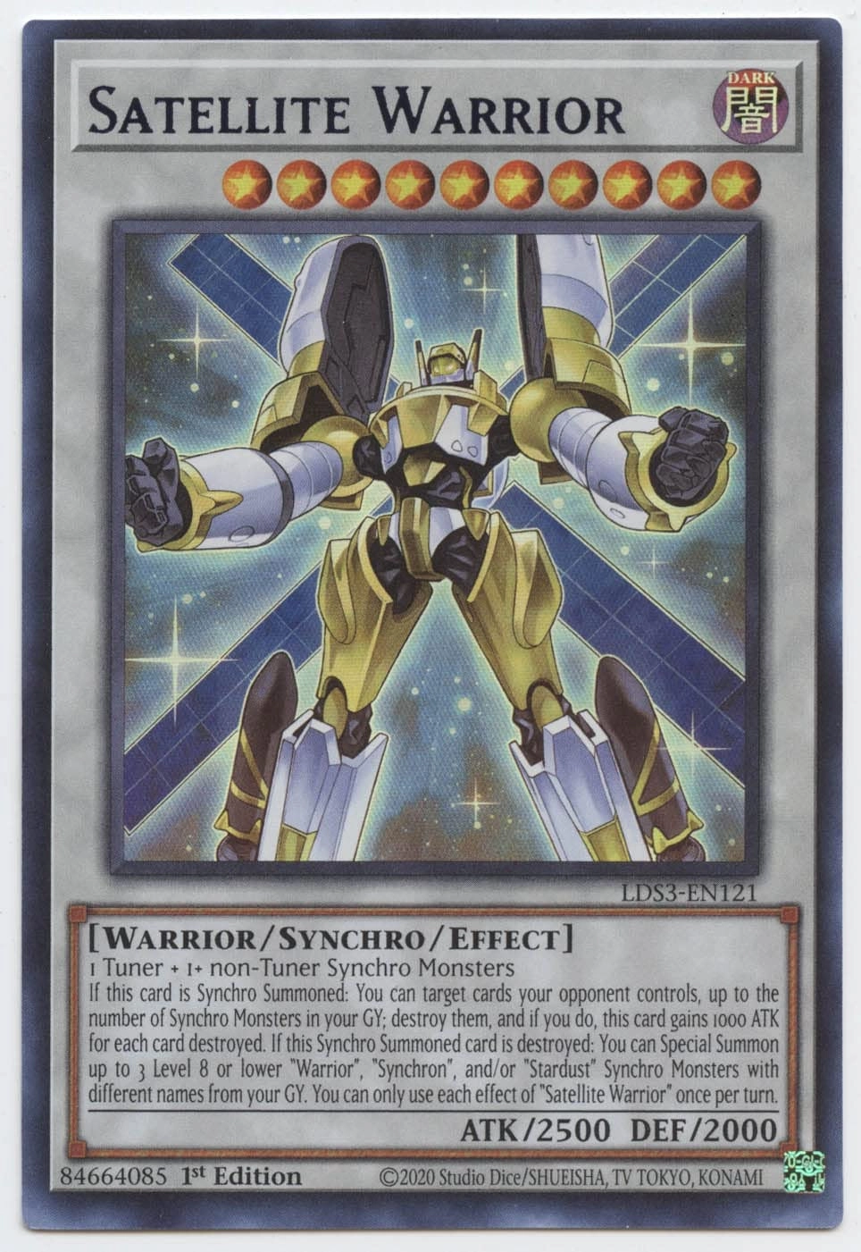 Yu-Gi-Oh! Satellite Warrior LDS3-EN121 - 1st Edition