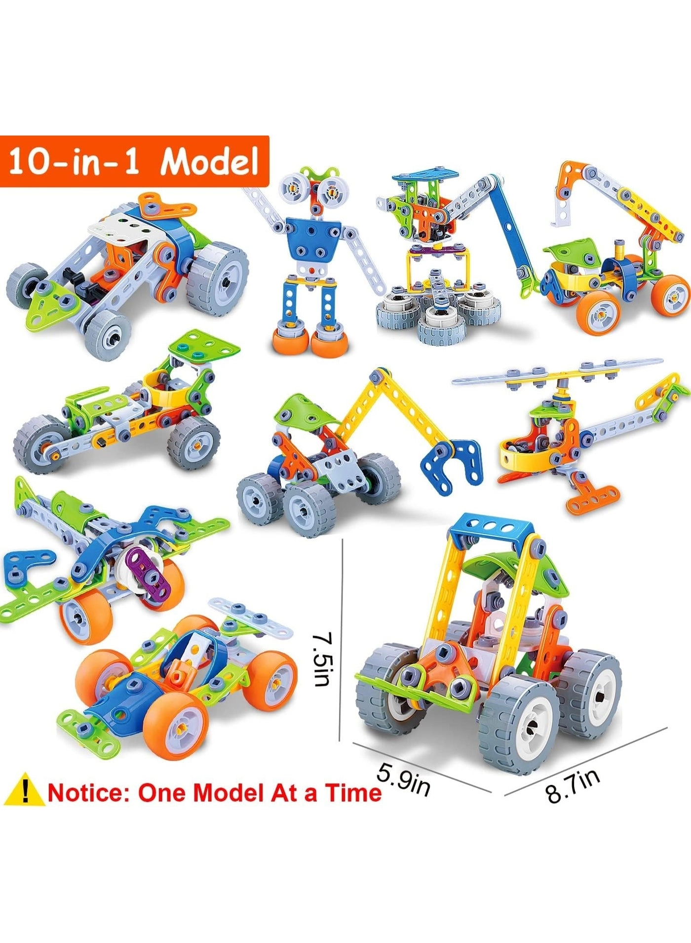 Building Blocks - 167 pcs