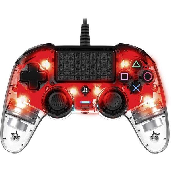 BIG BEN Compact Controller - Crystal Red PS4