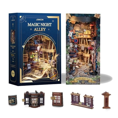 Book Nook Kit - Magic Night Alley 1:12