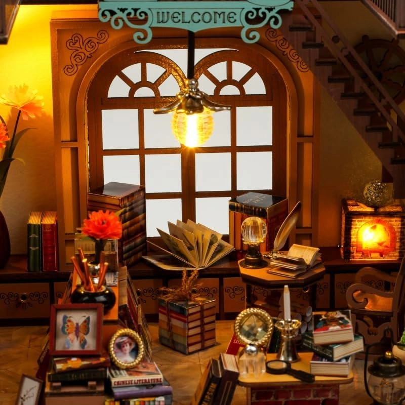 Book Nook Kit - Magic Book House