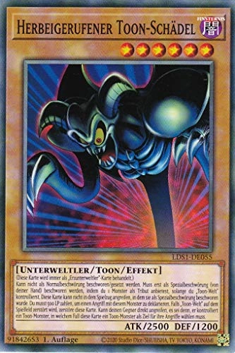 Anime Summoned Toon Skull LDS1-DE055 - German