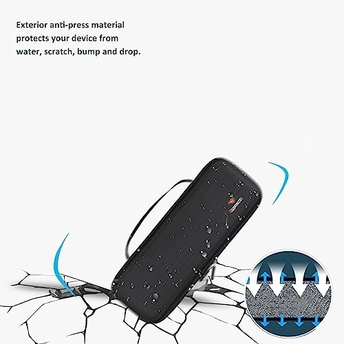 Hard Travel Storage Case - black Waterproof