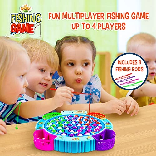 Fishing Game Play Set - Age 3 and Up 45 pieces