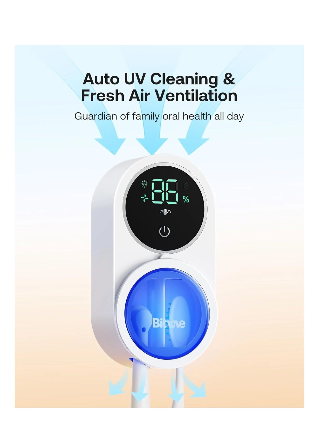 Toothbrush Cleaner - Wall two