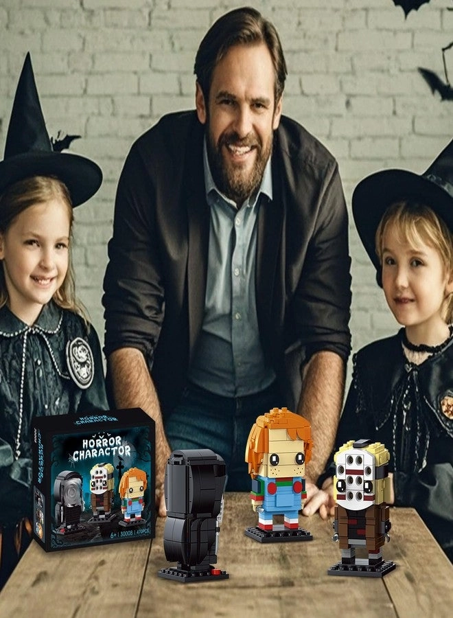 Horror Figure Building Set - Christmas Chucky Jason