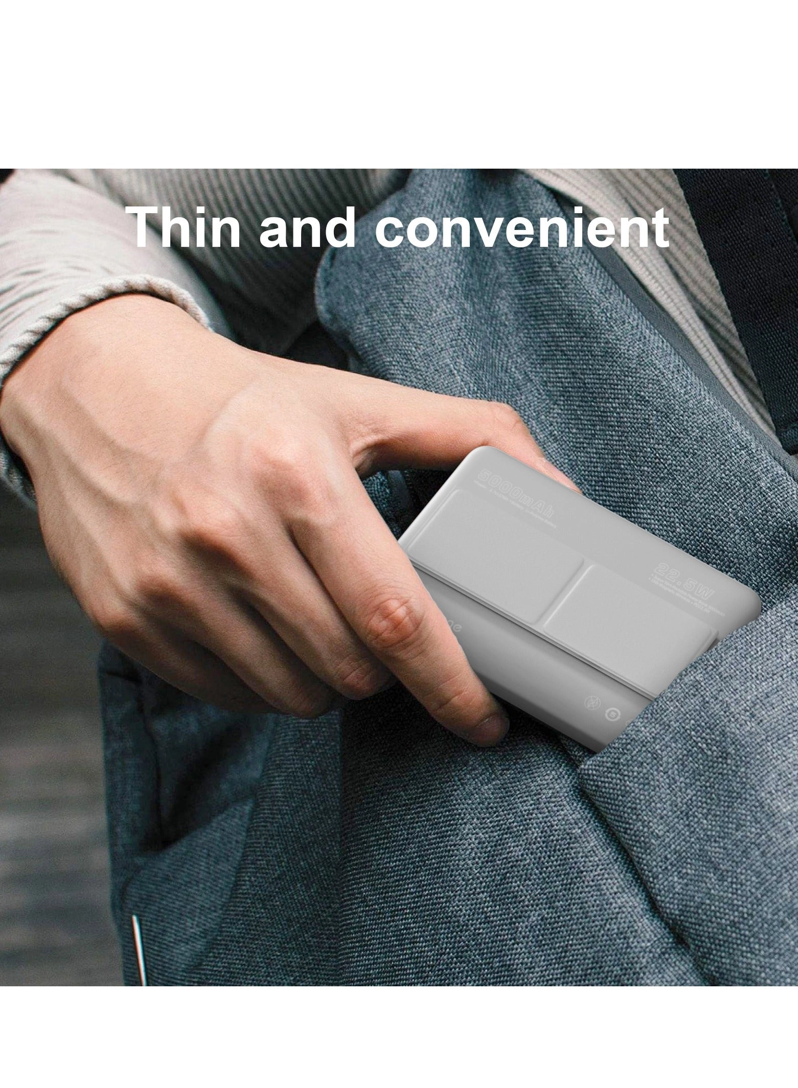 Magnetic Powerbank - 5000 Watt-hour 22.5 Watt