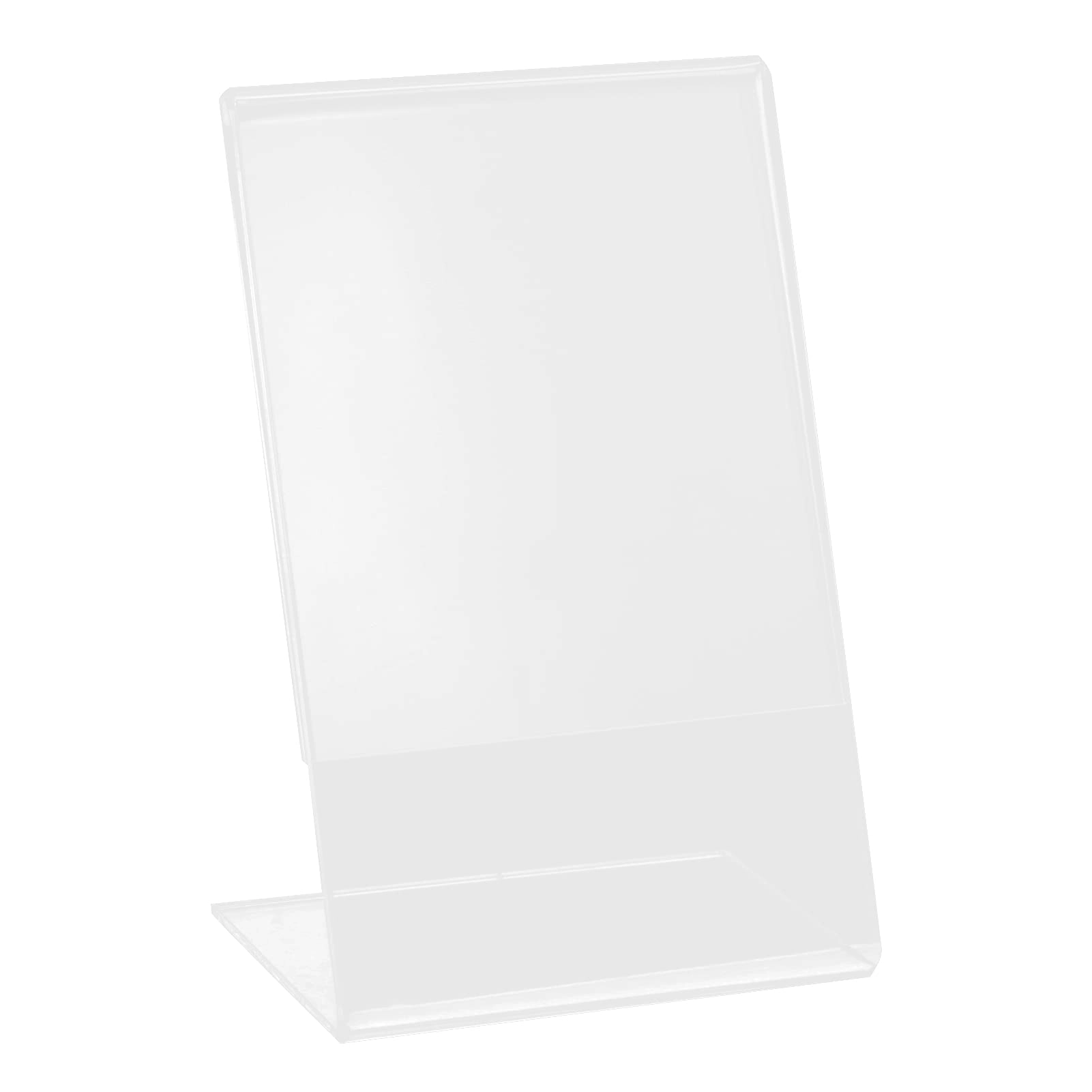 Dpofirs L-Shape Acrylic Photo Frame Holder - 3-inch 1 Count